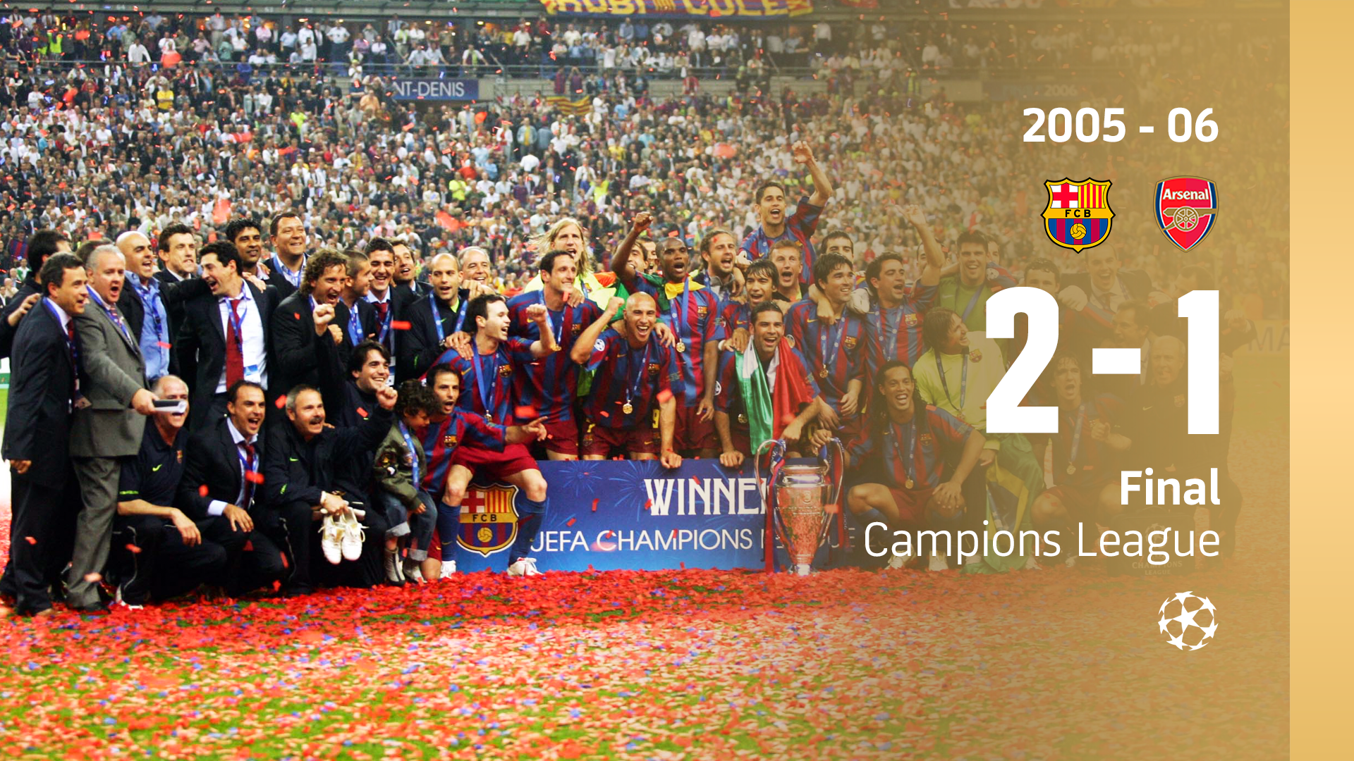 PARTIDO COMPLETO | Barça - Arsenal | Champions League 2005/2006