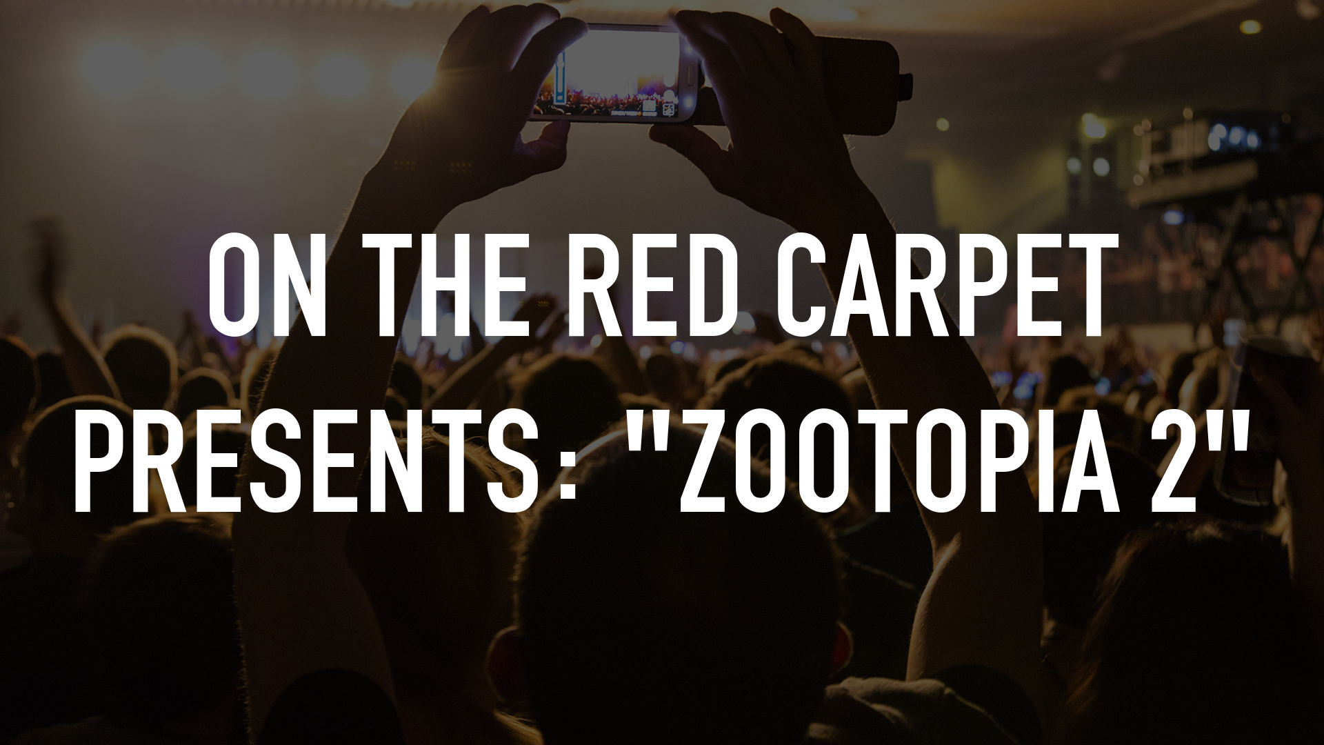 On the Red Carpet Presents: "Zootopia 2"