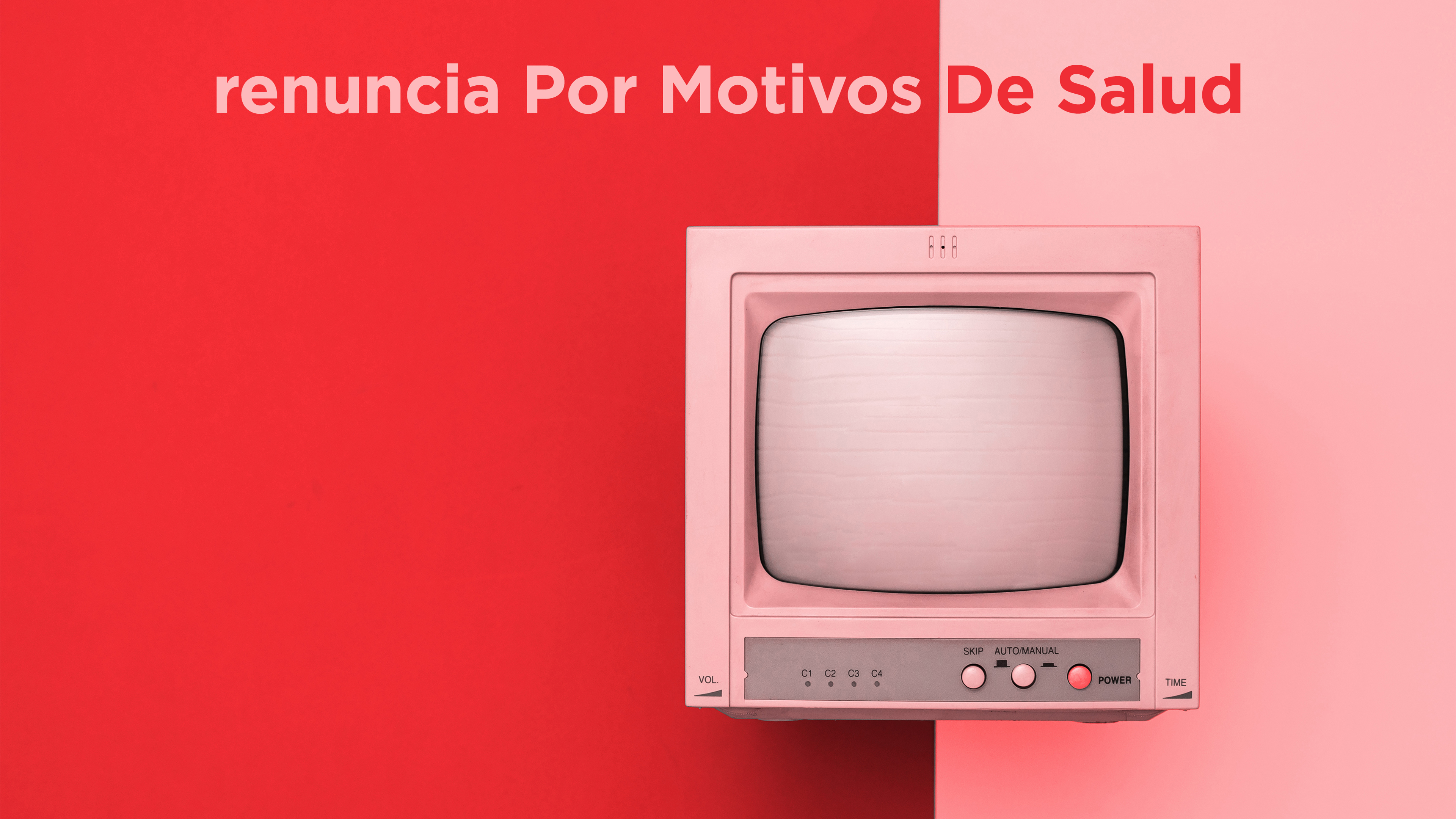 renuncia Por Motivos De Salud