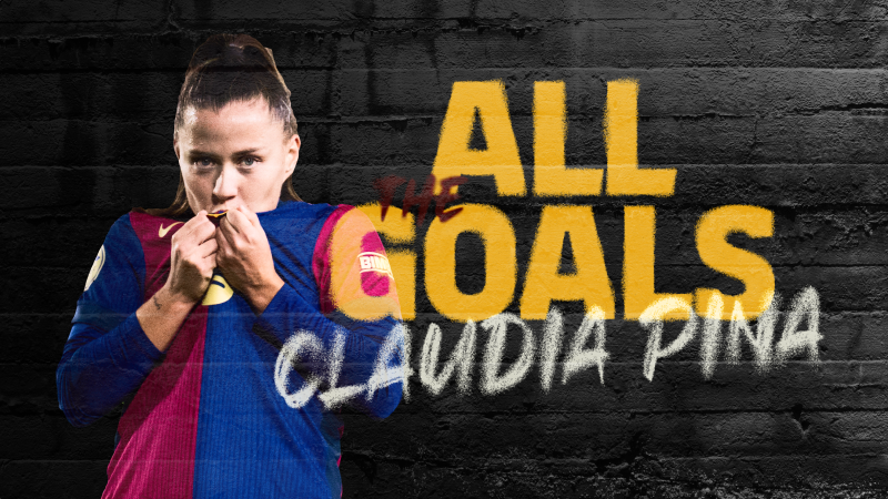 Todos los goles: Claudia Pina