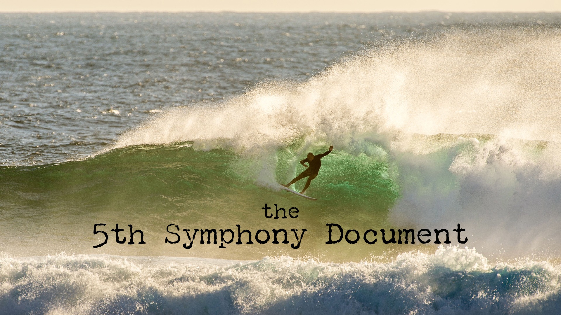 SURF: The 5th Symphony Document – Capturing The Essence