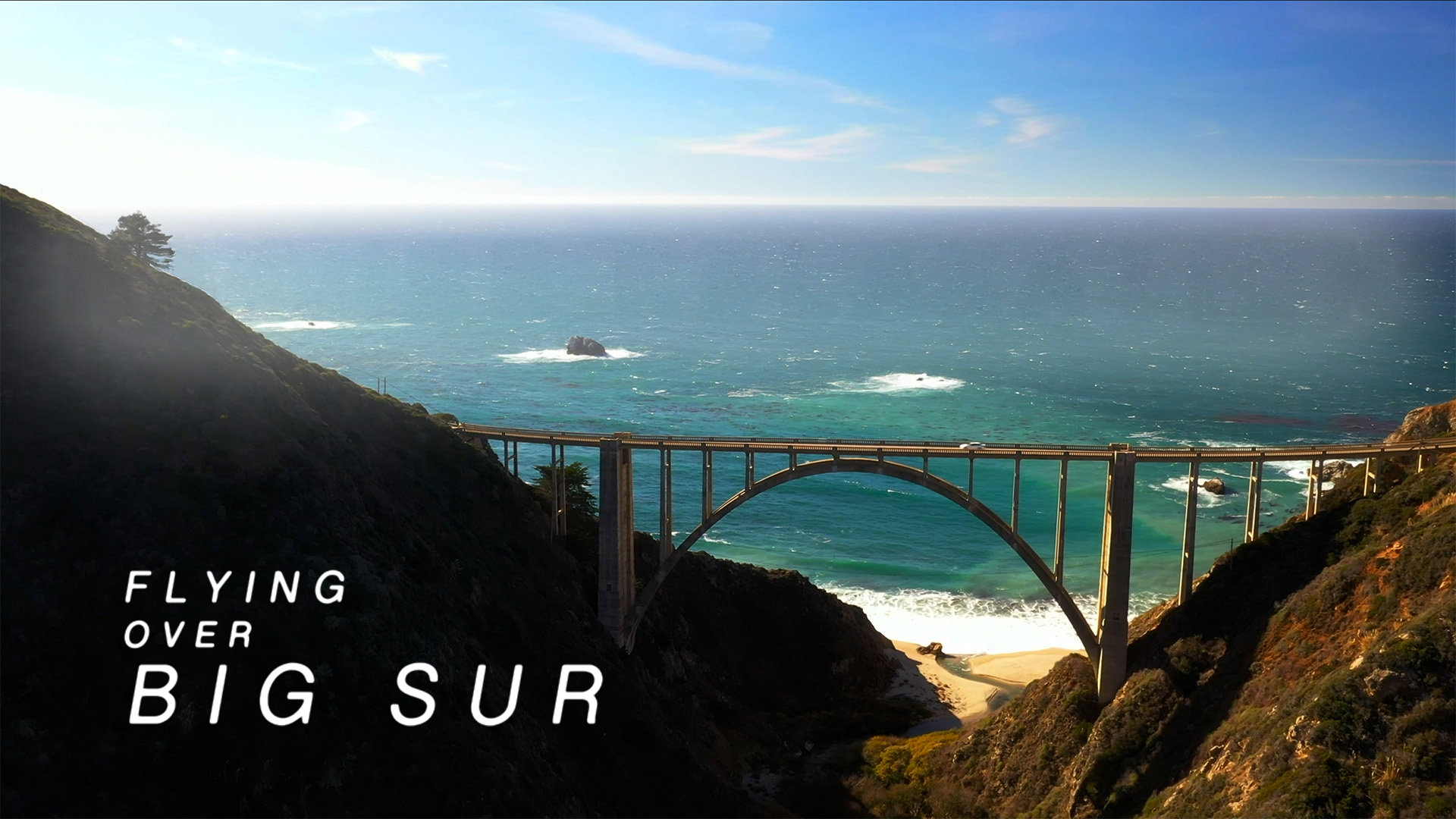 Flying Over Big Sur