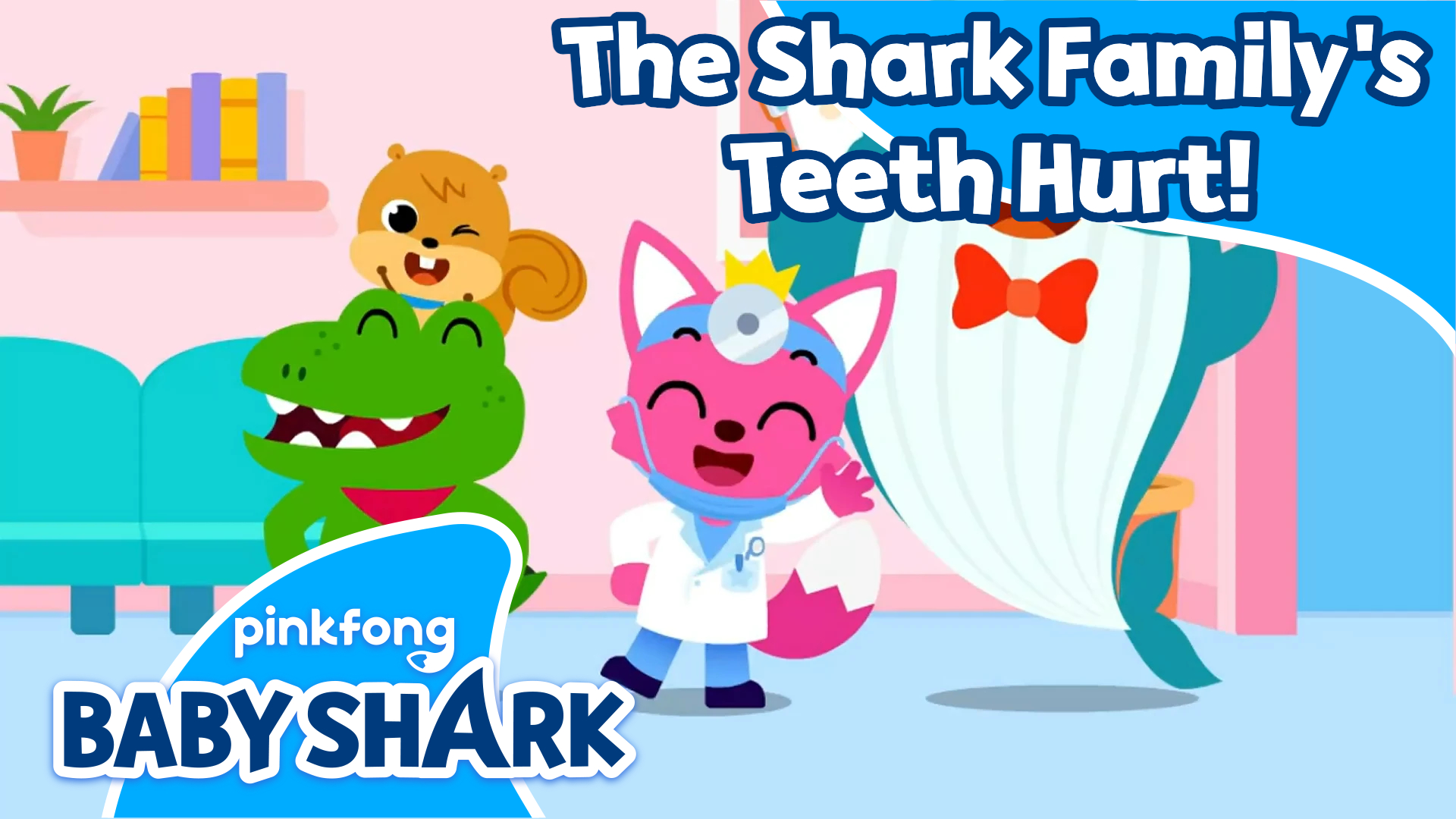 The Shark Family's Teeth Hurt!