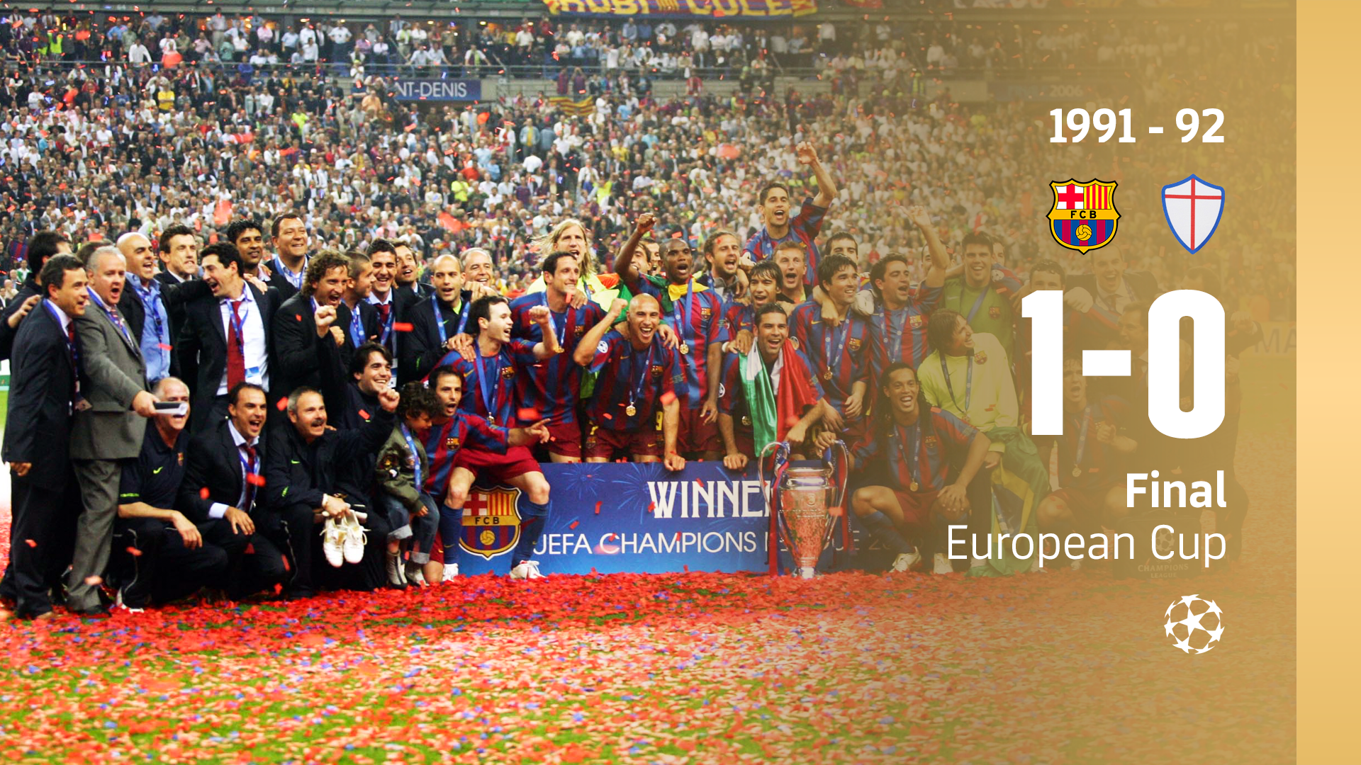 PARTIDO COMPLETO | Sampdoria - Barça | Copa de Europa 1991/1992