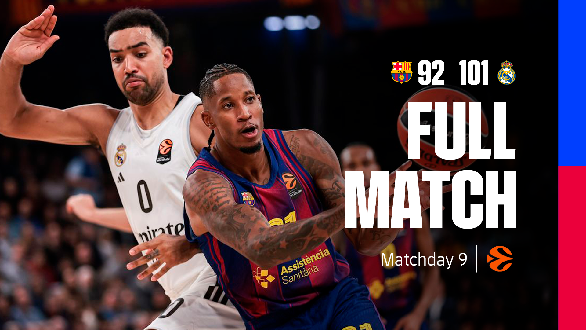 PARTIDO COMPLETO | Barça - Real Madrid | Euroleague 2025/26