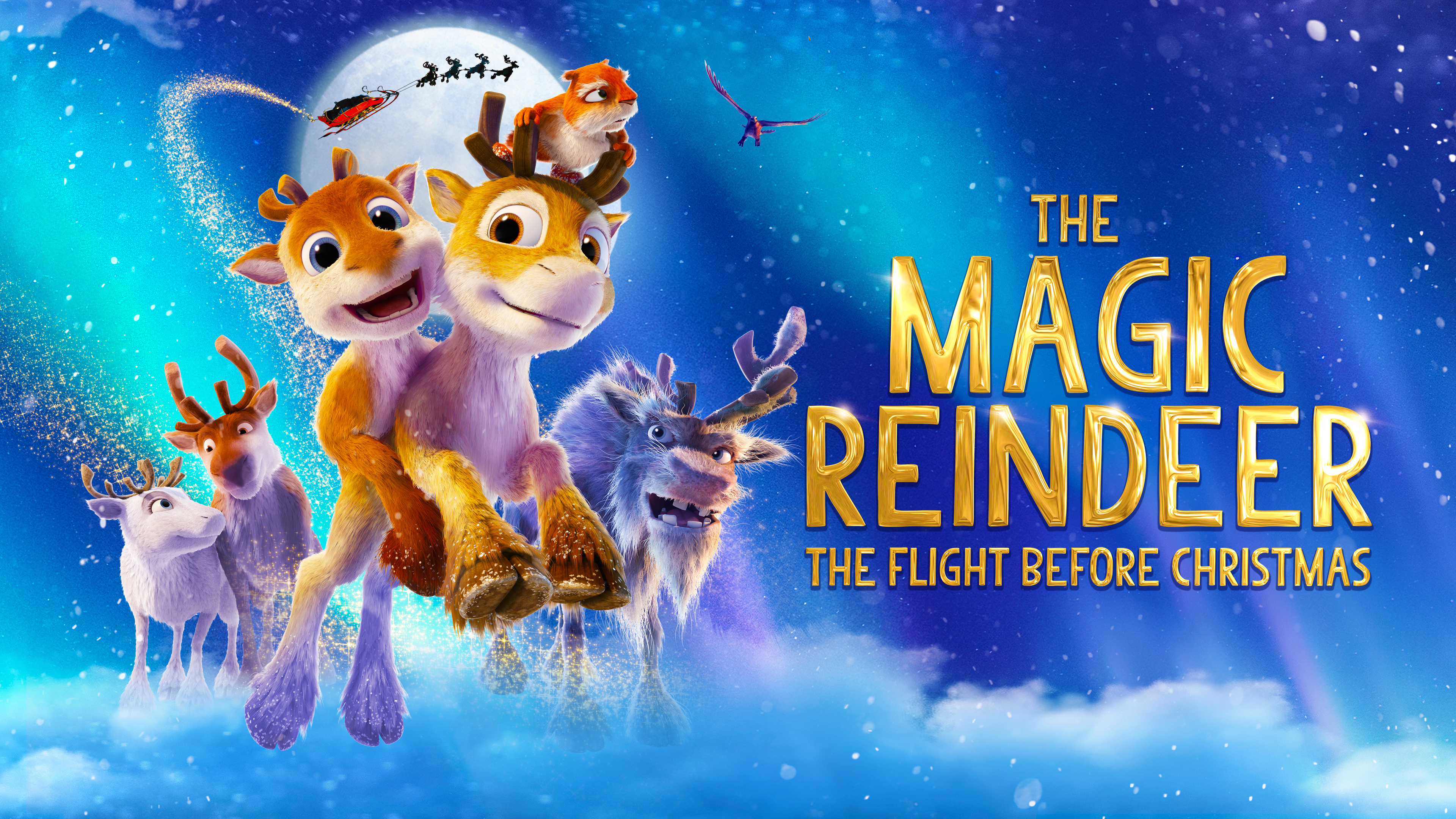 The Magic Reindeer: The Flight Before Christmas