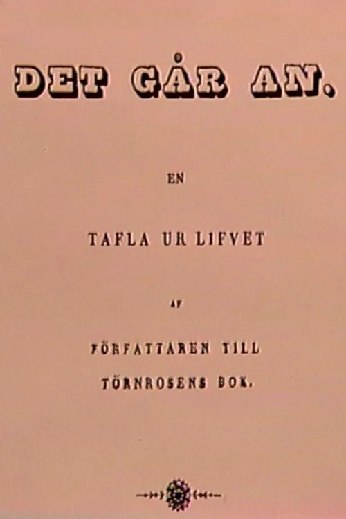 Det går an