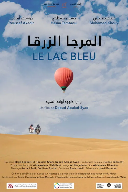 Le lac bleu