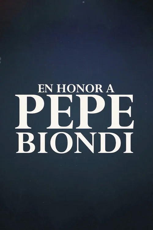 En honor a Pepe Biondi