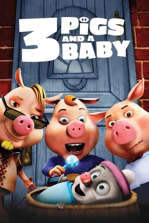 3 petits cochons... et un bébé