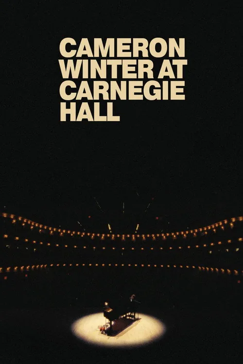 Cameron Winter at Carnegie Hall