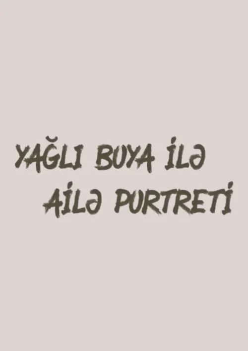Yağlı boya ilə ailə portreti