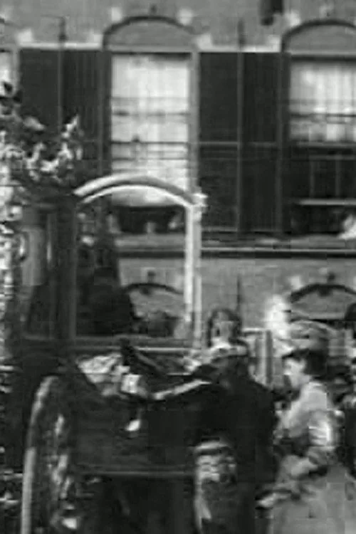 Aankomst van H.M. de Koningin ter opening der Staten-Generaal