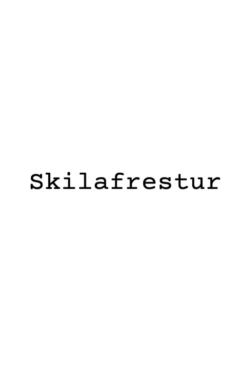 Skilafrestur