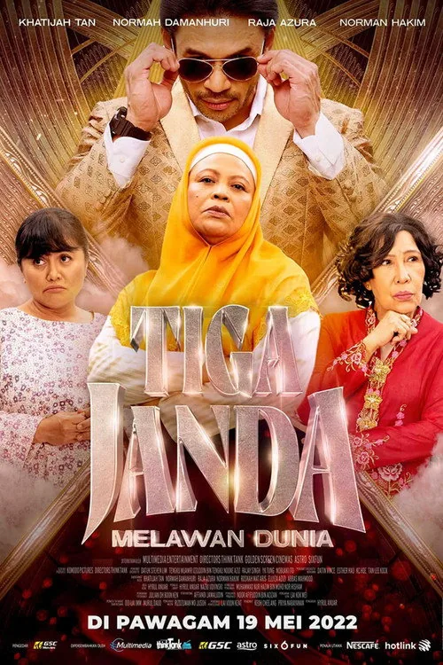 Sinposis Filem Tiga Janda Melawan Dunia