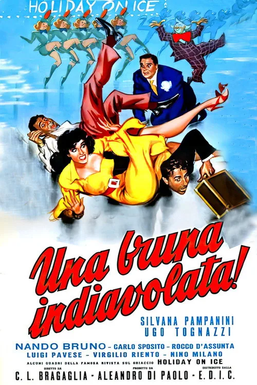 Una bruna indiavolata!