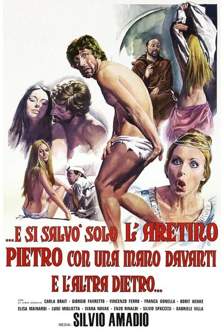 ...e si salvò solo l'Aretino Pietro, con una mano davanti e l'altra dietro...