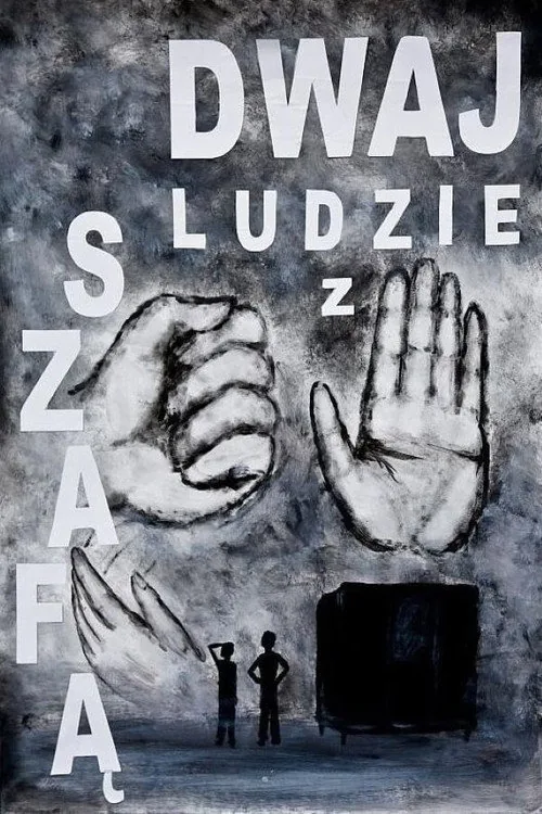 Zwei Männer und ein Schrank