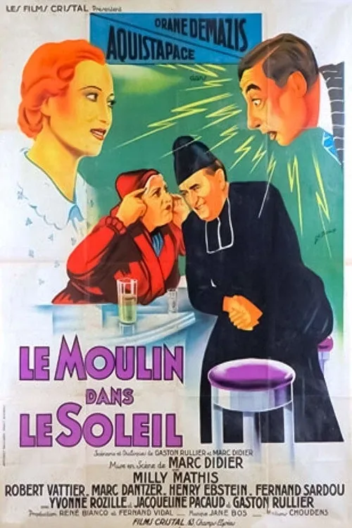 Le Moulin dans le soleil