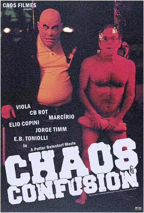 Super Chacrinha e seu amigo Ultra-Shit em Crise Vs. Deus e o Diabo na Terra de Glauber Rocha