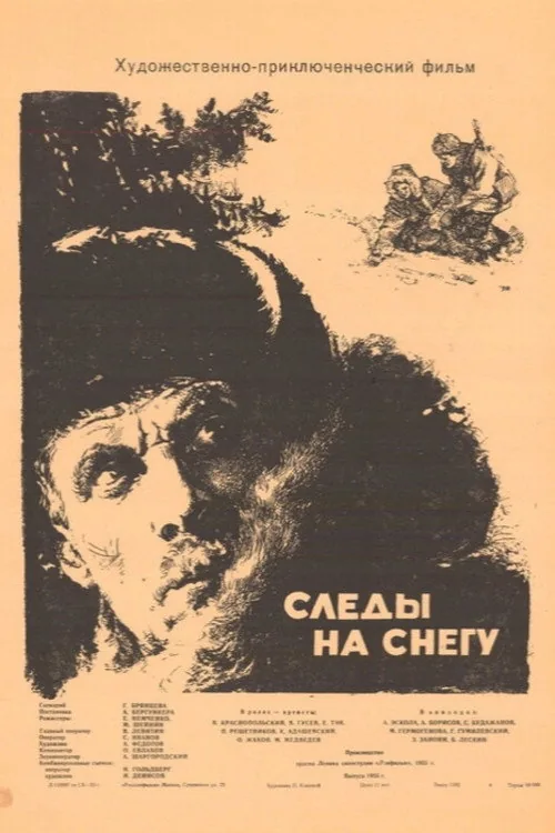 Следы на снегу