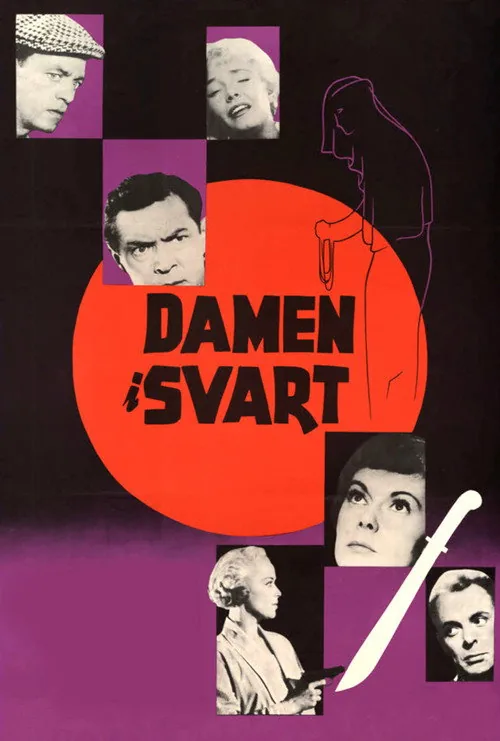 Damen i svart