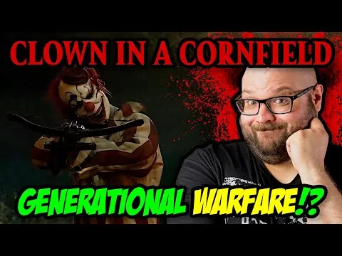 Clown in a Cornfield (2025) A Horror Movie Review | Blood Splattered Vlog