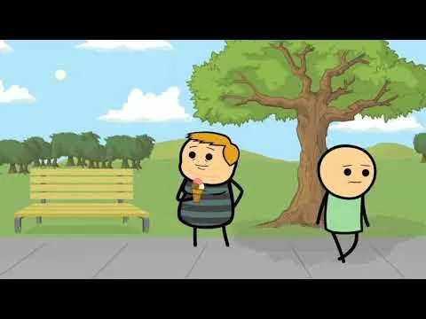 Cyanide & Happiness short : Stuck / ກາຕູນ: "ພາກນາລົກ"#EP4  ຕອນ: "ສາເຫດທີ່ຂ້ອຍຈ່ອຍ'