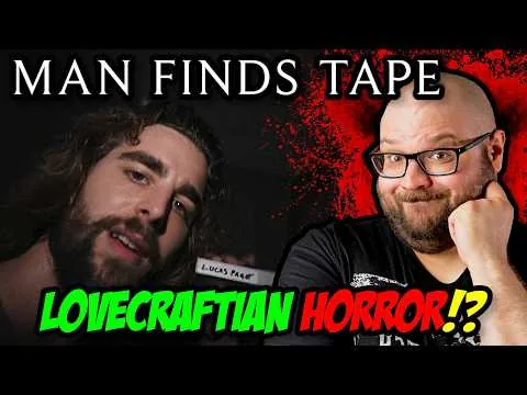 Man Finds Tape (2025) A Lovecraftian Horror Movie Review | Blood Splattered Vlog