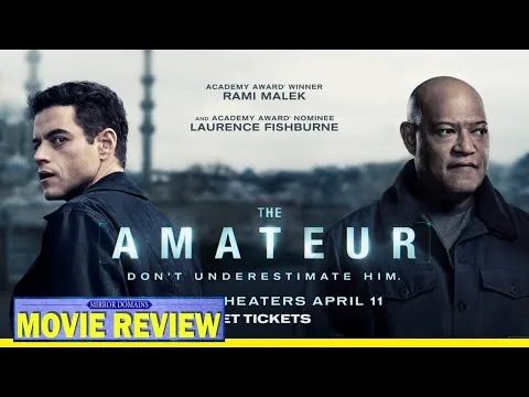 The Amateur Movie Review Rami Malek 2025