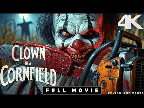 Clown in a Cornfield full movie 2025 🎈 teen slasher horror | Frendo the killer | review & facts 🔪