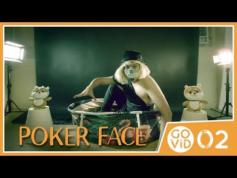 GO VID 02 - Lady Gaga - Poker Face COVID Mini Parody by JOOOSH + BTS of Making the Mirror Mask Prop