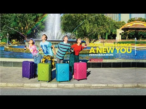 [Travel Brings Back A New You] - Vali American Tourister Trigard (30s)