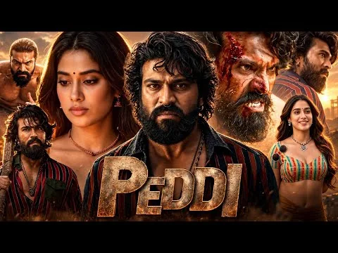 Peddi Full Movie Hindi Dubbed | Ram Charan | Janhvi Kapoor | Boman Irani | Facts & Analysis 