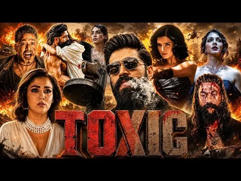 Toxic Full Movie Hindi Dubbed | Yash | Kiara Advani | Nayanthara | Gangster Action Film | Analysis