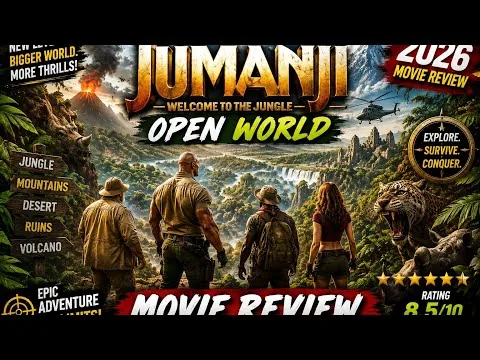 Jumanji open world Movie Review | Hidden Details, Rating & Final Verdict (2026)