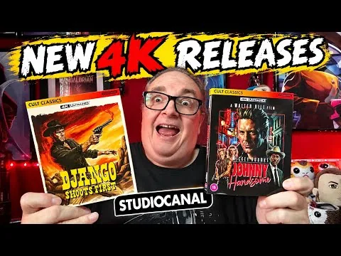 New 4K Releases - Johnny Handsome & Django Shoots First from STUDIO CANAL 