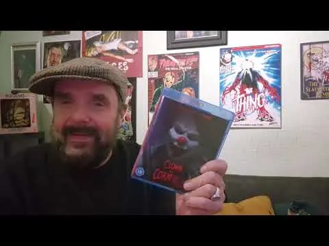 2025 horror movie review.  Clown in a cornfield 