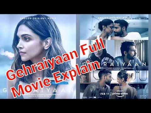 Gehraiyaan Full Movie Explained/Gehraiyaan movie 2022/gehraiyaan Full Movie review/movie review 🙏🙏
