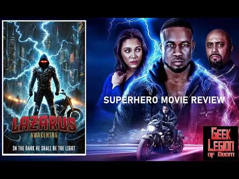 LAZARUS : THE AWAKENING ( 2026 Sean Riggs ) Vigilante 90's Style Superhero Movie Review