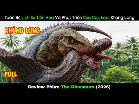 [Review Phim] Chuyện Chưa Kể Về Khủng Long Lịch Sử Tiến Hóa Và Phát Triển - The Dinosaurs 2026 Full