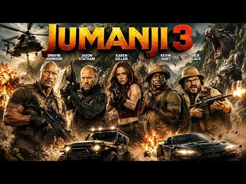 Jumanji 3 (2026) Movie | Dwayne Johnson | Jason Statham | Karen Gillan | Review And Explained