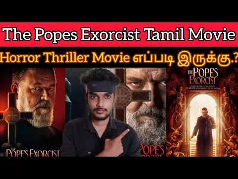 The Popes Exorcist 2023 New Tamil Dubbed Movie Review by CriticsMohan | Hollywood Horror Movie Tamil