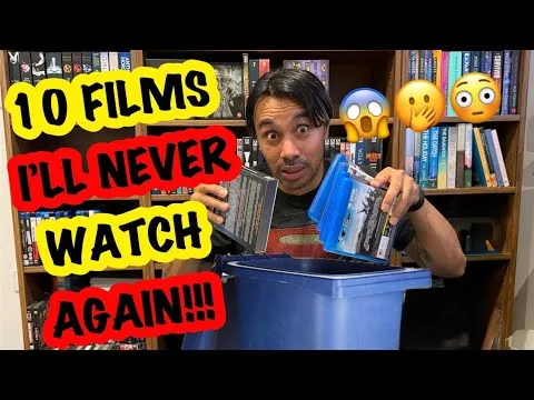 10 Films I'll NEVER watch again! 😳😂 | Some VERY controversial choices! 👀