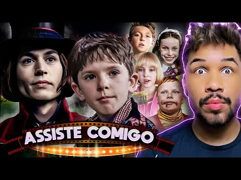 "CHARLIE E A FANTÁSTICA FABRICA DE CHOCOLATES" (2005) - FILME + CURIOSIDADES - ASSISTE COMIGO