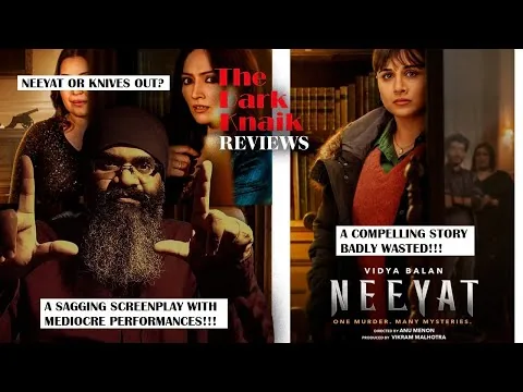Neeyat (2023) | Vidya Balan, Ram Kapoor | Knives Out | Film Review | The Dark Knaik