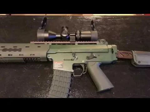 GK5C (AK5c) filmrecension airsoft airsoftgevär eldrivet