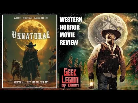 UNNATURAL (2024, 알 스노우) 총잡이 vs 늑대인간 & 뱀파이어 서부 호러 영화 리뷰