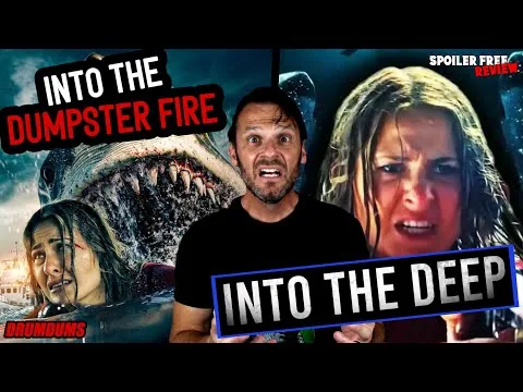 INTO THE DEEP Review (2025 Shark Movie) | HULU Scout Taylor Compton, Richard Dreyfuss