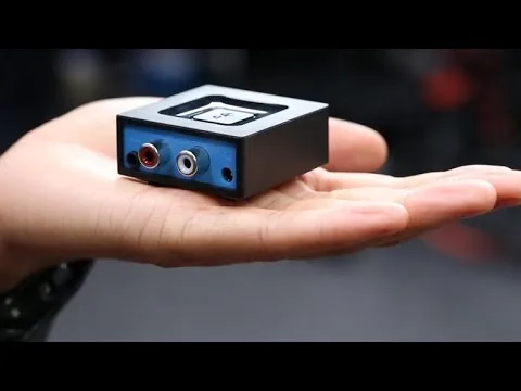 The Logitech Bluetooth Music Receiver is a dead simple audio streaming solution, no wires attached